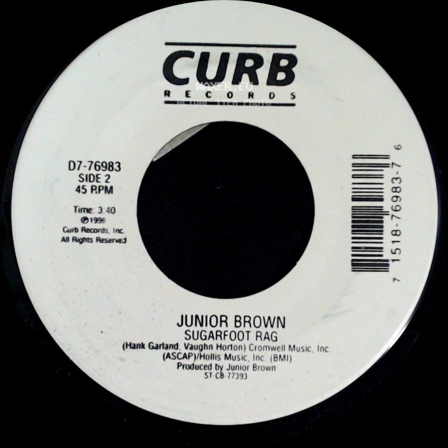 Junior Brown - My Wife Thinks You're Dead / Sugarfoot Rag side B