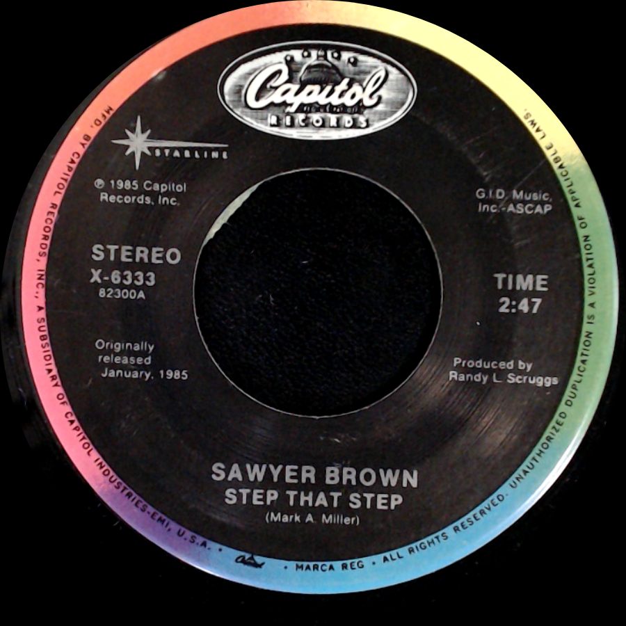 Sawyer Brown - Betty's Bein' Bad / Step That Step side B
