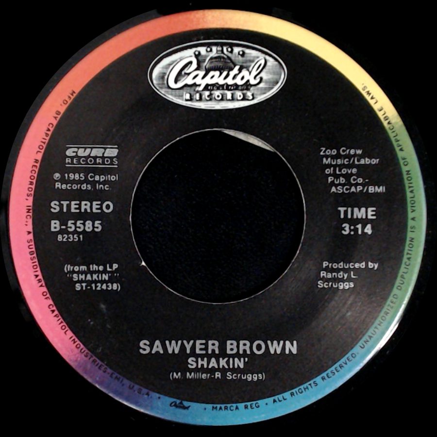 Sawyer Brown - Billy Does Your Bulldog Bite / Shakin' side B