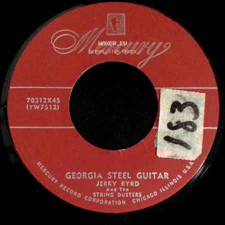 Jerry Byrd And The String Dusters - Paradise Isle / Georgia Steel Guitar side B