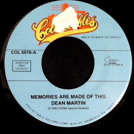 Dean Martin - Memories Are Made Of This / That's Amore side A