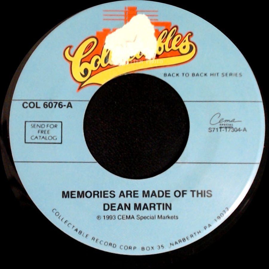 Dean Martin - Memories Are Made Of This / That's Amore side A