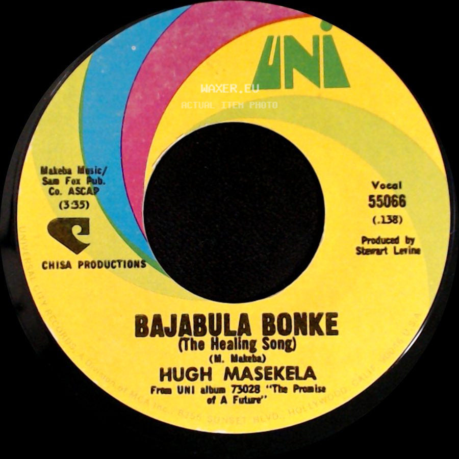Hugh Masekela - Grazing In The Grass / Bajabula Bonke (The Healing Song) side B