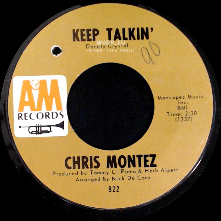Chris Montez - Keep Talkin' / Time After Time side A