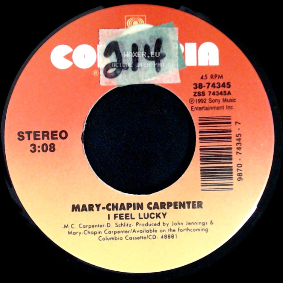 Mary-Chapin Carpenter - Middle Ground / I Feel Lucky side B