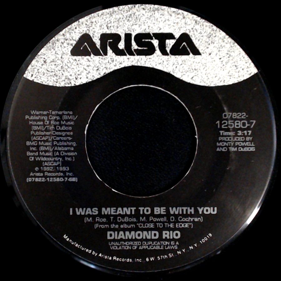Diamond Rio - This Romeo Ain't Got Julie Yet / I Was Meant To Be With You side B