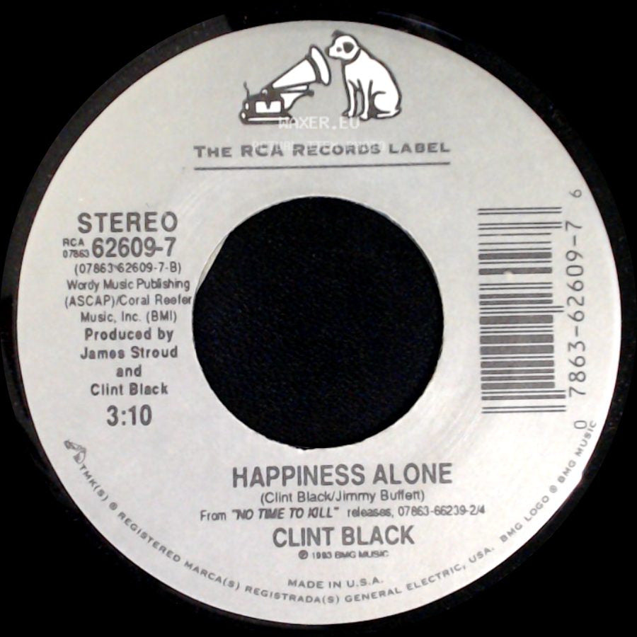 Clint Black - Happiness Alone / No Time To Kill side A