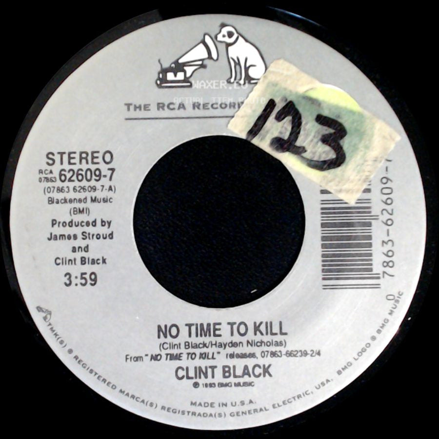 Clint Black - Happiness Alone / No Time To Kill side B