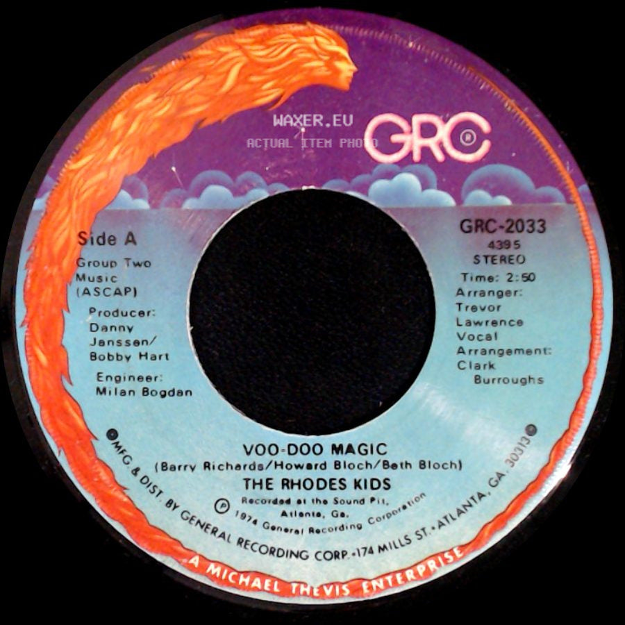 The Rhodes Kids - Voo-Doo Magic / I Need Your Lovin' side A