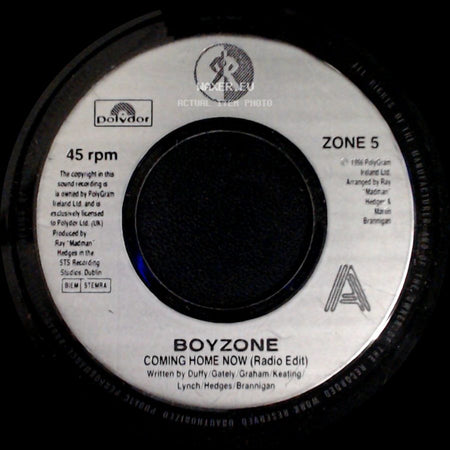Boyzone - Coming Home Now (Radio Edit) / Close To You side A