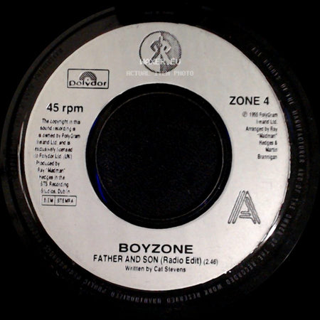 Boyzone - Father And Son (Radio Edit) / Should Be Missing You Now side A