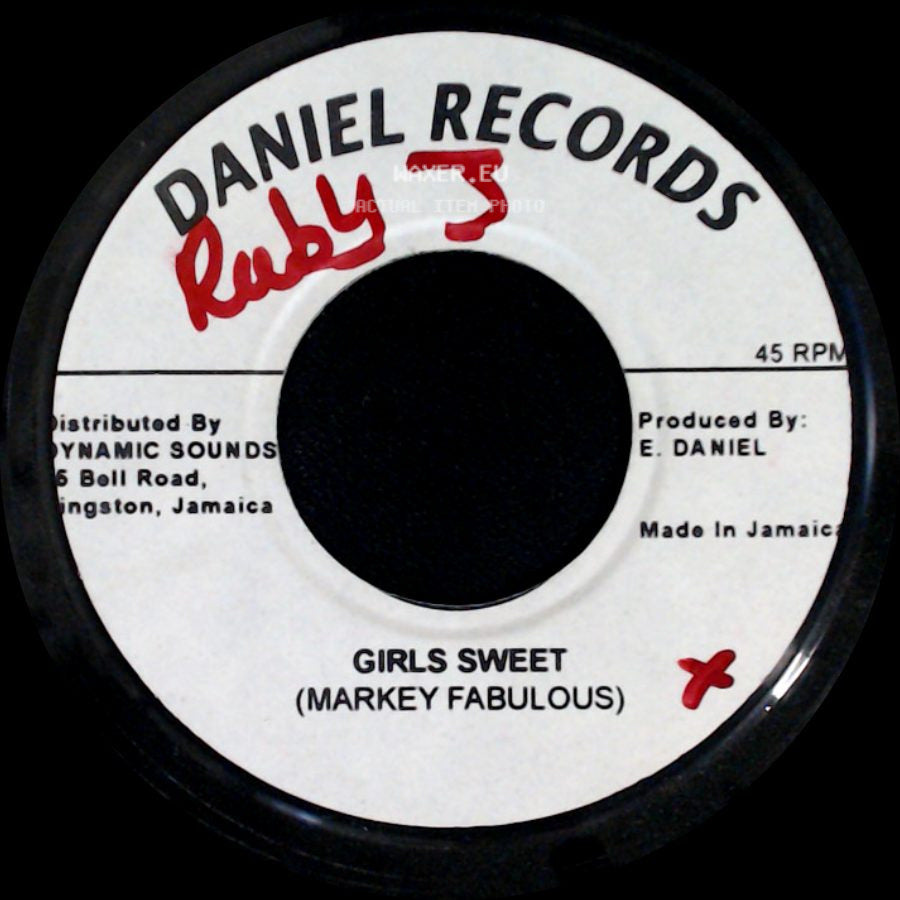 Markey Fabulous - Version / Girls Sweet side B