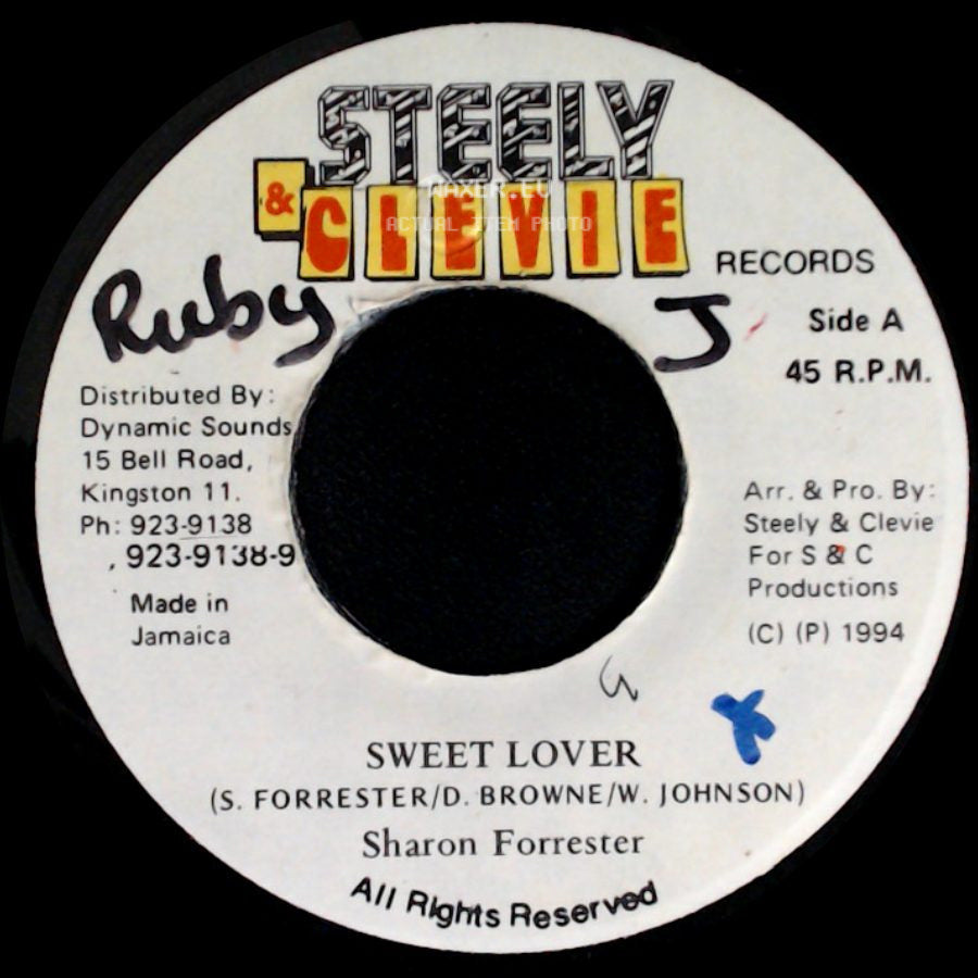 Sharon Forrester - Sweet Lover / Version side A