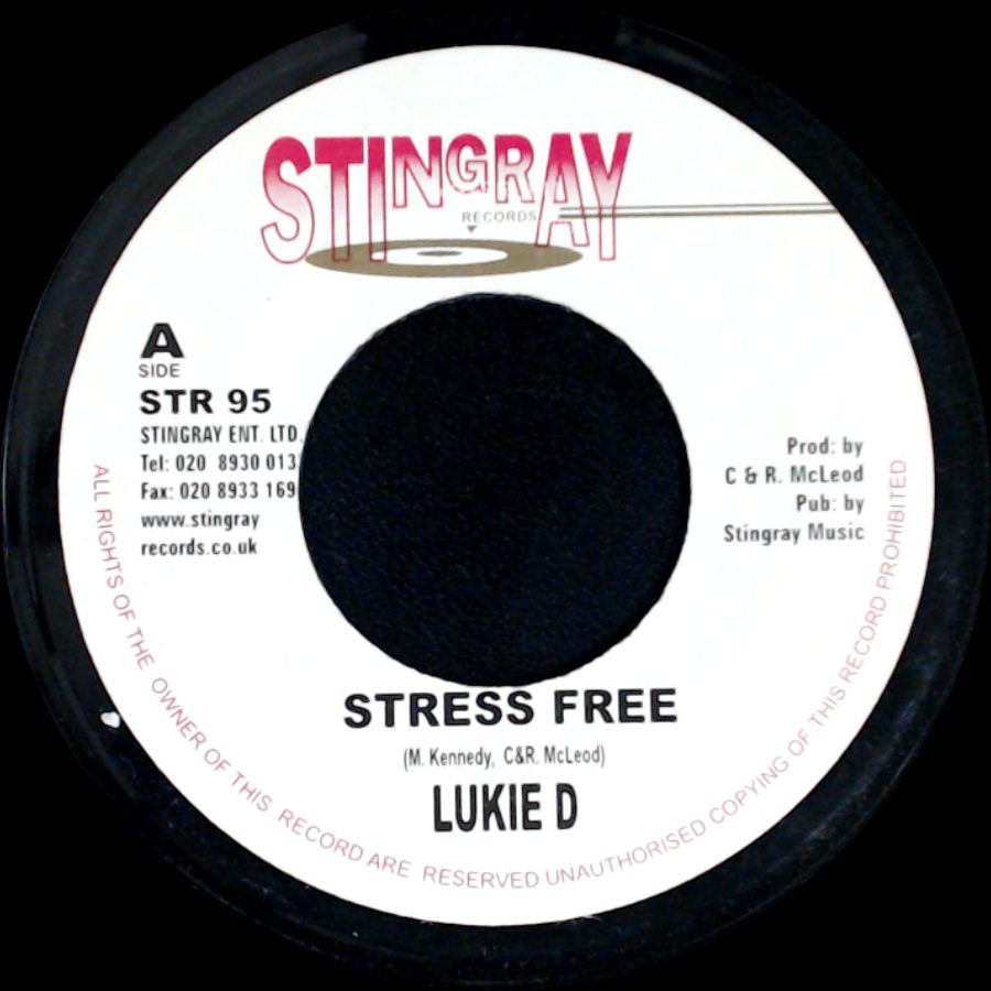Lukie D / Stingray All Stars - Stress Free / Dub Control side A