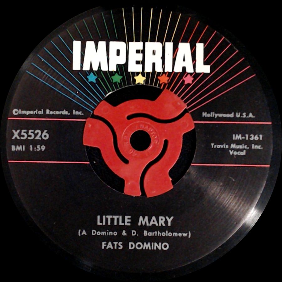 Fats Domino - Little Mary / Prisoner's Song side A