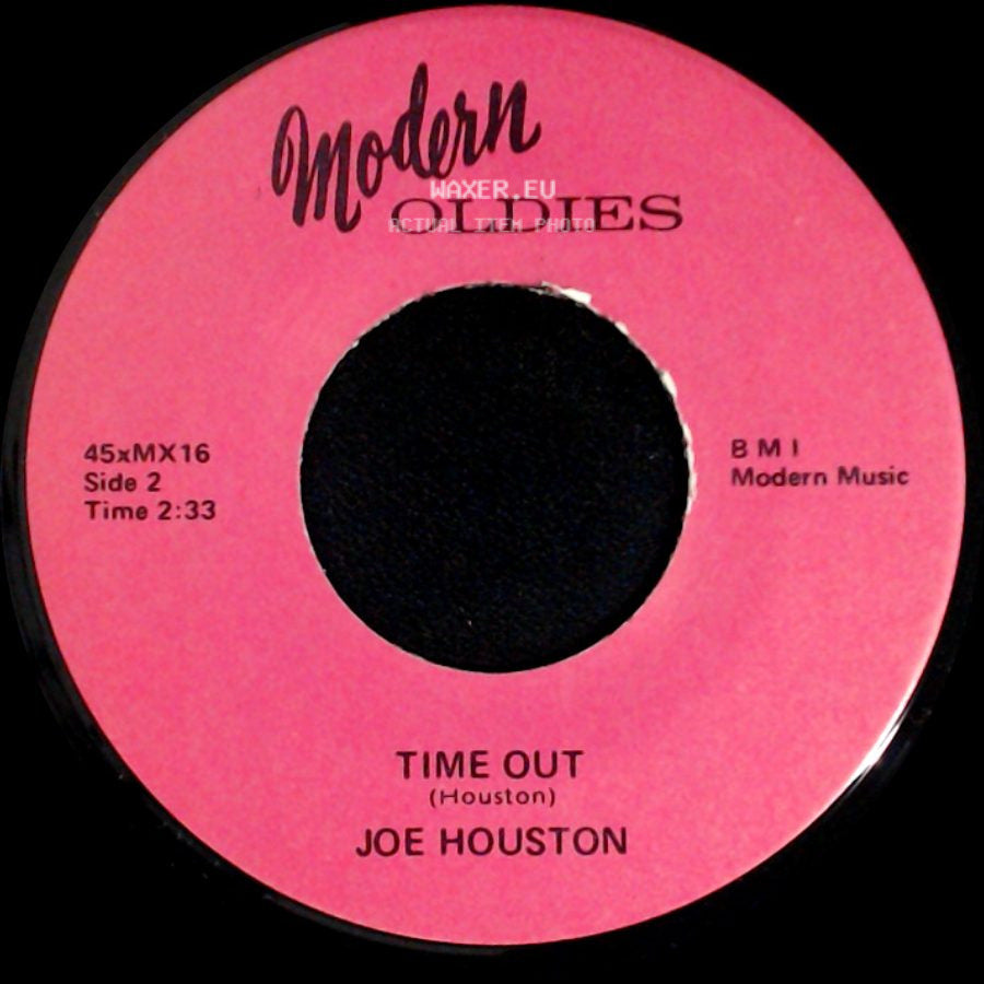 Joe Houston - All Night Long / Time Out side B