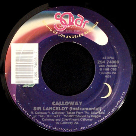 Calloway - Sir Lancelot (Instrumental) / Sir Lancelot side A