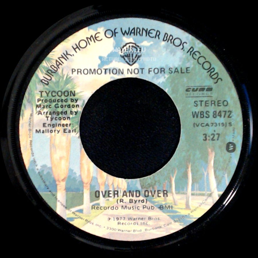 Tycoon - Over And Over / Over And Over side B