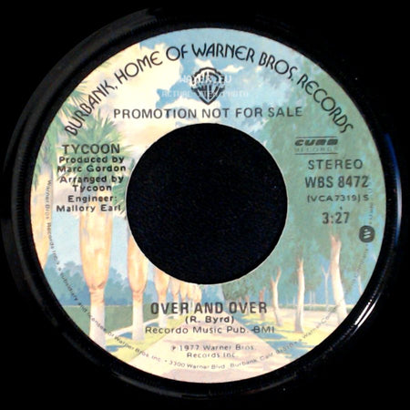 Tycoon - Over And Over / Over And Over side B