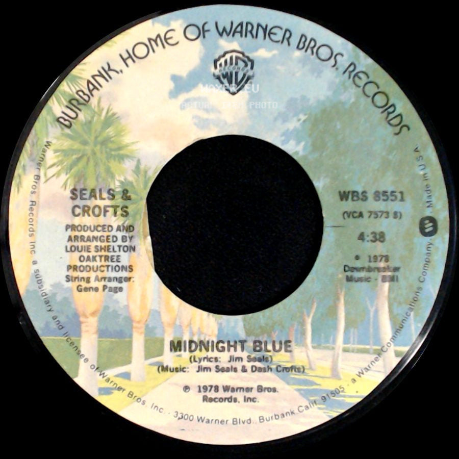 Seals & Crofts - Midnight Blue / You're The Love side A