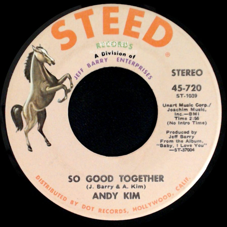Andy Kim - I Got To Know / So Good Together side B
