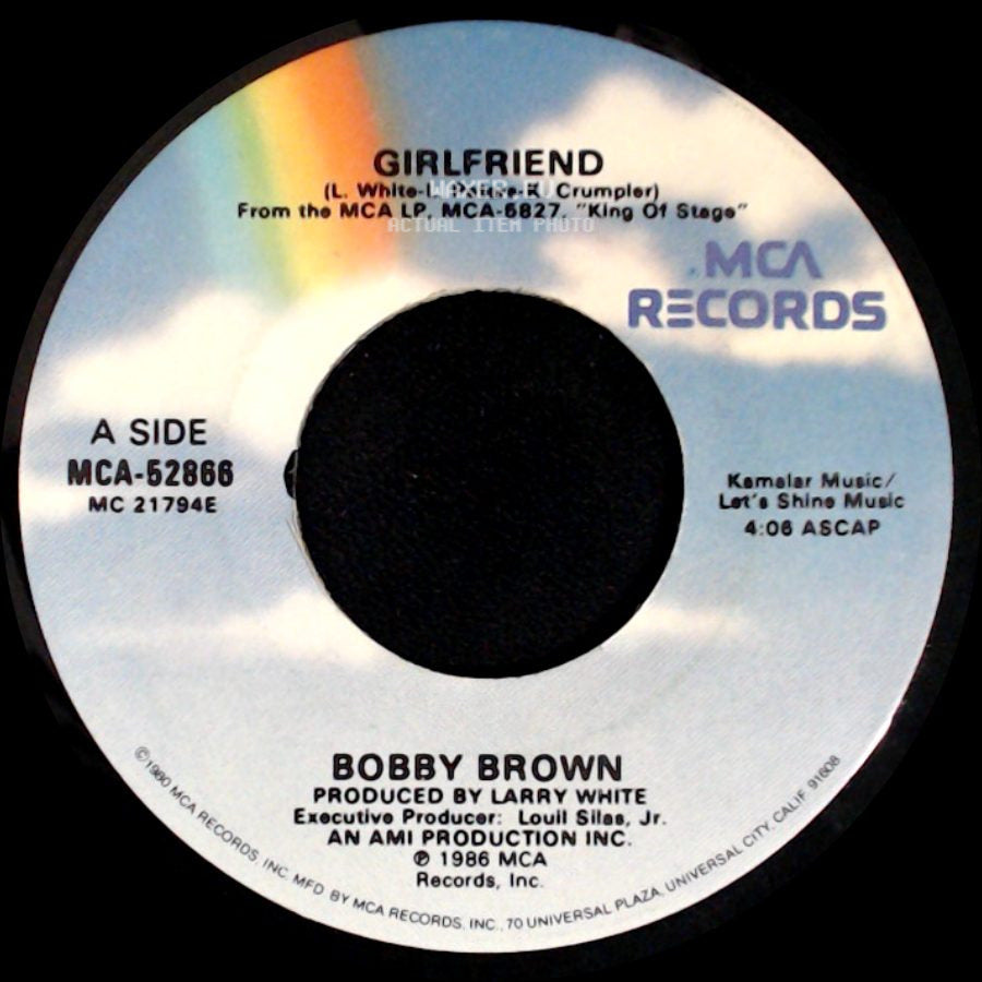 Bobby Brown - Girlfriend / Girlfriend (Sing-A-Long Version) side A