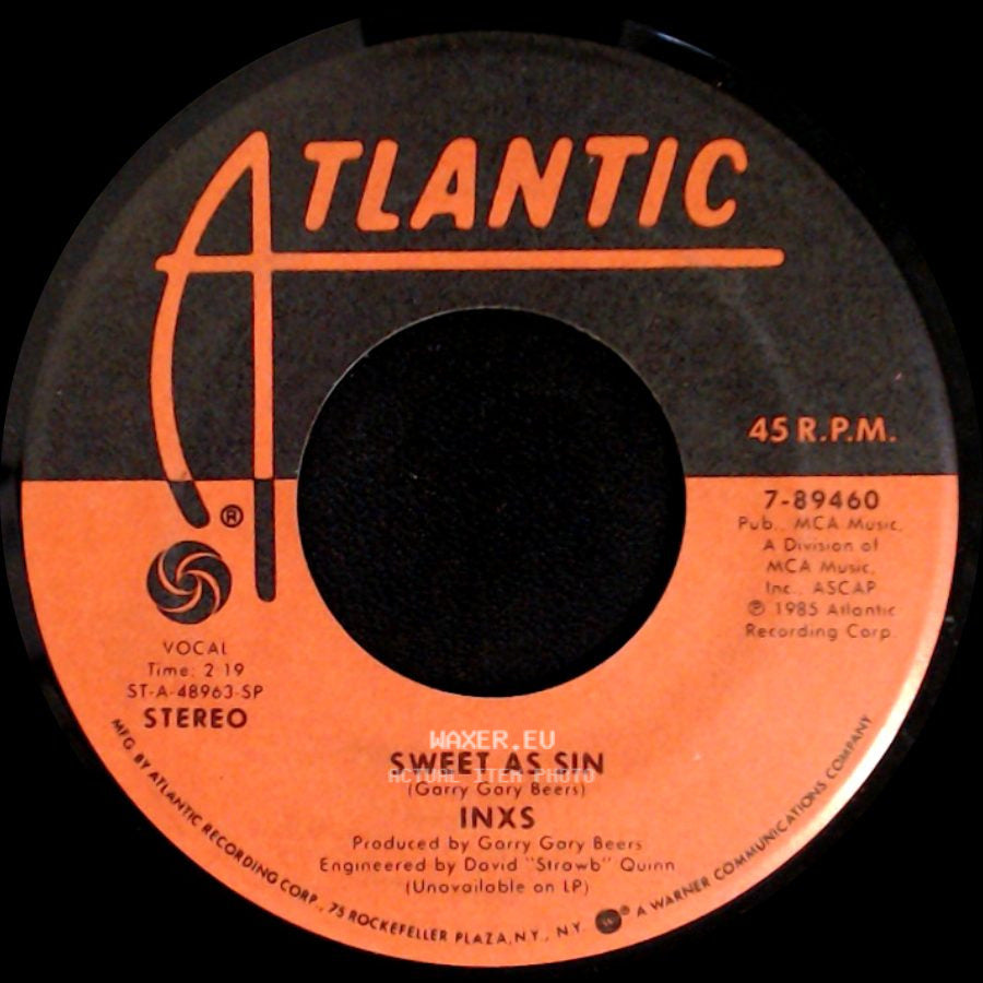 Inxs - Sweet As Sin / What You Need side A