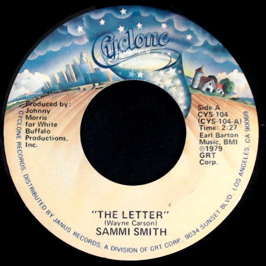 Sammi Smith - The Letter / It's A Day For Sad Songs (And Missing You) side A