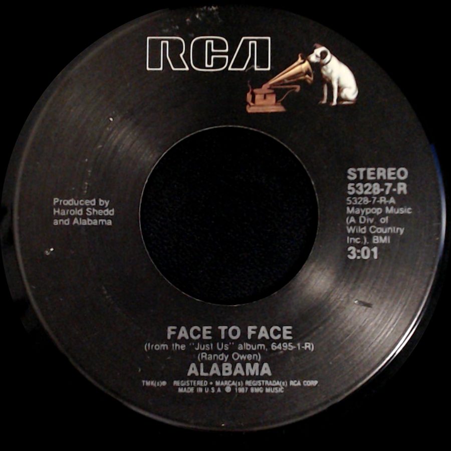Alabama - Vacation / Face To Face side B