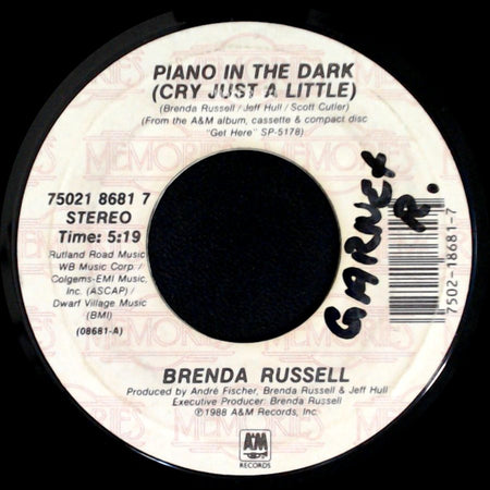 Brenda Russell - So Good, So Right / Piano In The Dark (Cry Just A Little) side B