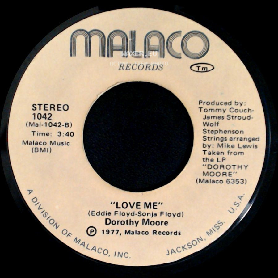 Dorothy Moore - I Believe You / Love Me side B