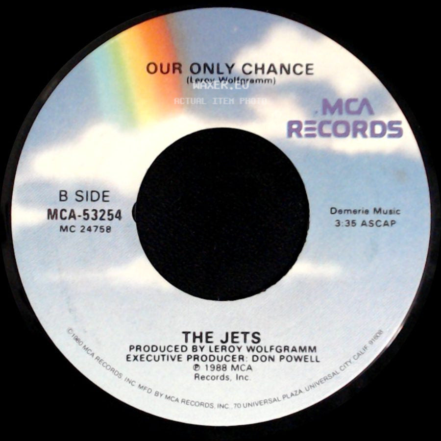 The Jets - Rocket 2 U / Our Only Chance side B
