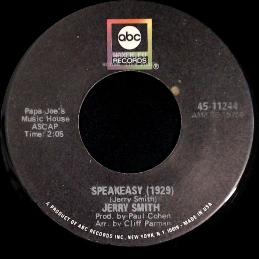Jerry Smith - Speakeasy (1929) / Tokyo Butterfly side A