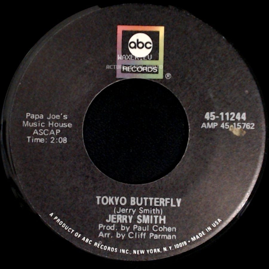 Jerry Smith - Speakeasy (1929) / Tokyo Butterfly side B