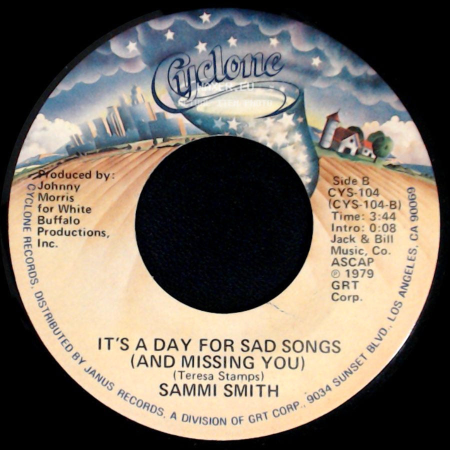 Sammi Smith - The Letter / It's A Day For Sad Songs (And Missing You) side B
