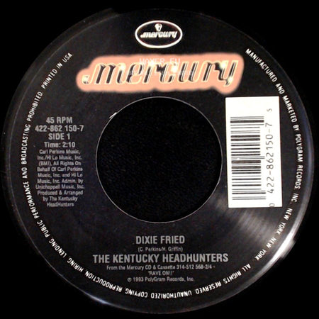 The Kentucky Headhunters - Dixie Fried / Celina Tennessee side A