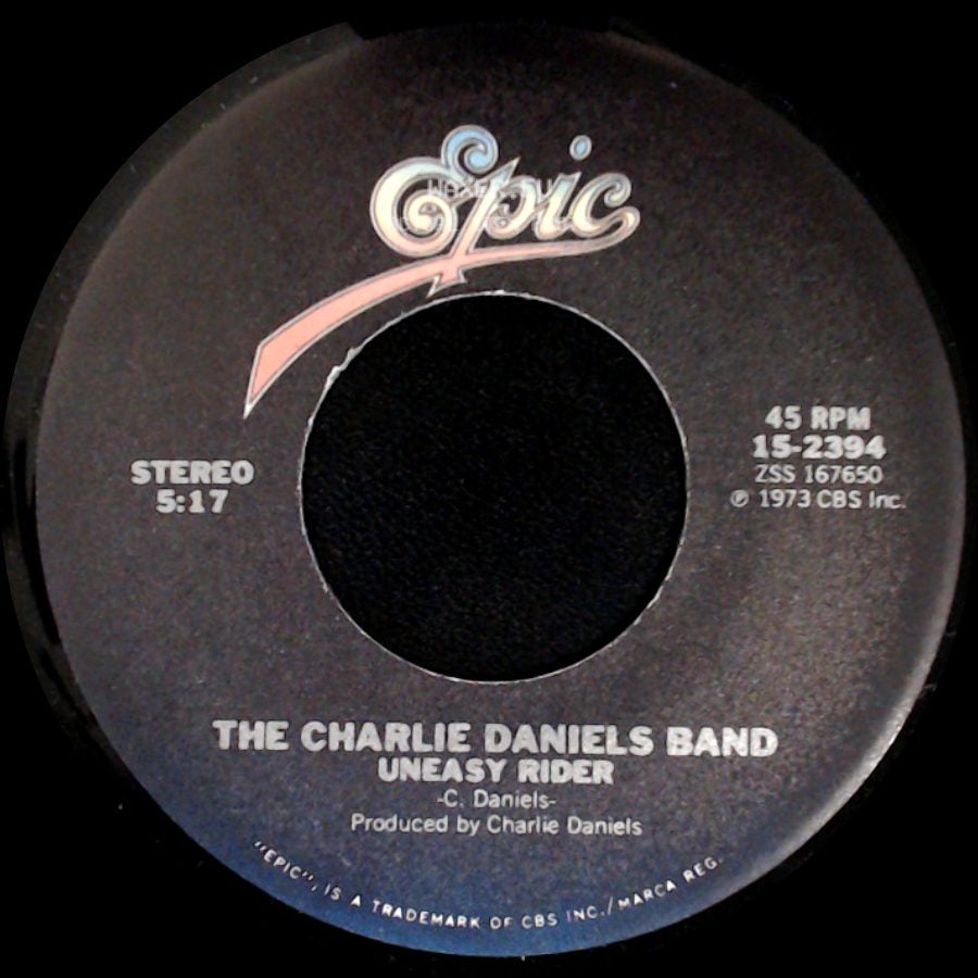 The Charlie Daniels Band - The Devil Went Down To Georgia / Uneasy Rider side B