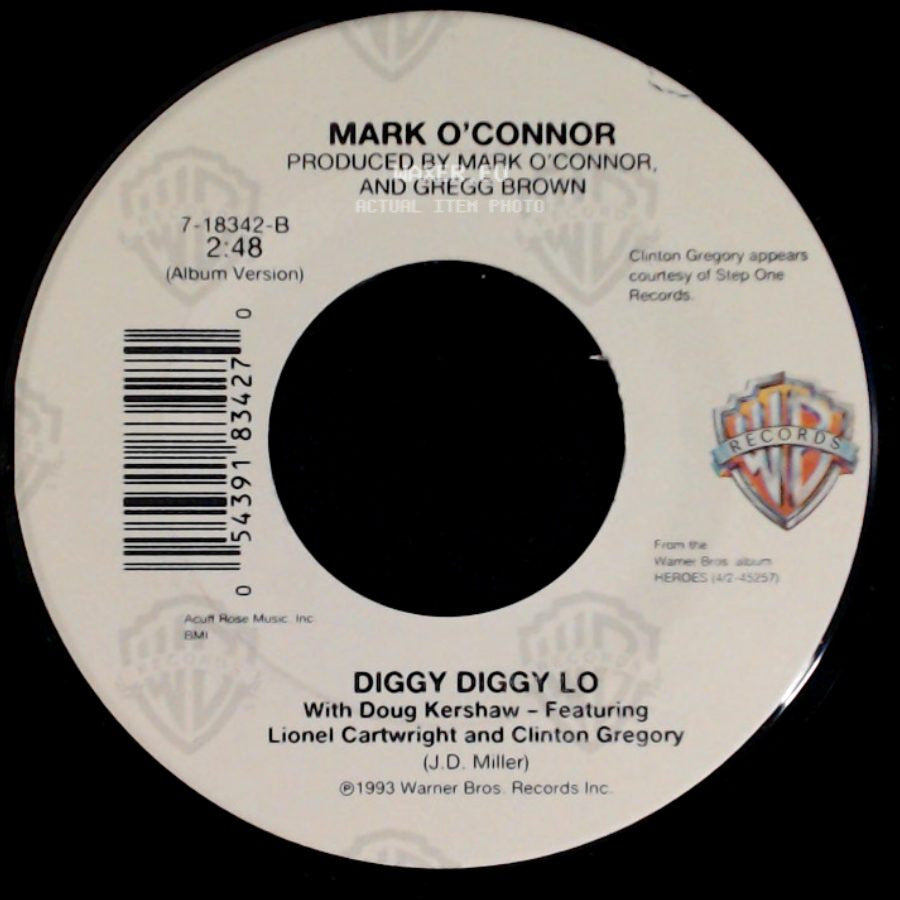 Mark O'connor - The Devil Comes Back To Georgia / Diggy Diggy Lo side B