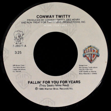 Conway Twitty - Fallin' For You For Years / I'll Try side A