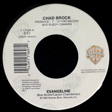 Chad Brock - Evangeline / 'til I Fell For You side A