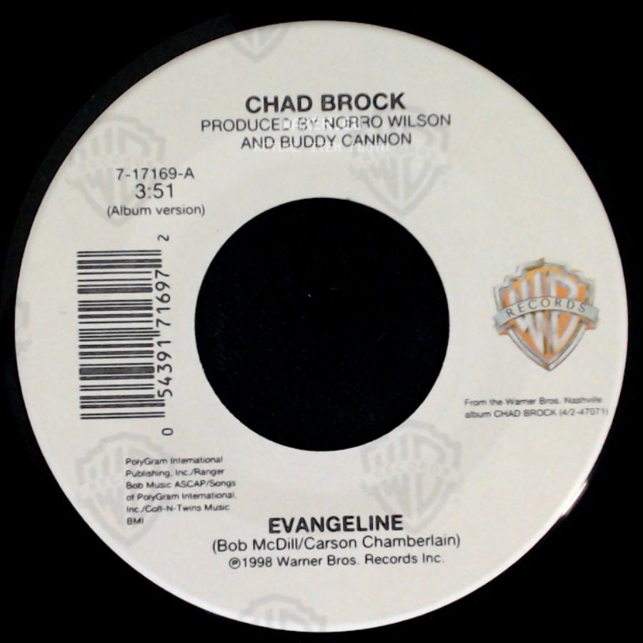 Chad Brock - Evangeline / 'til I Fell For You side A