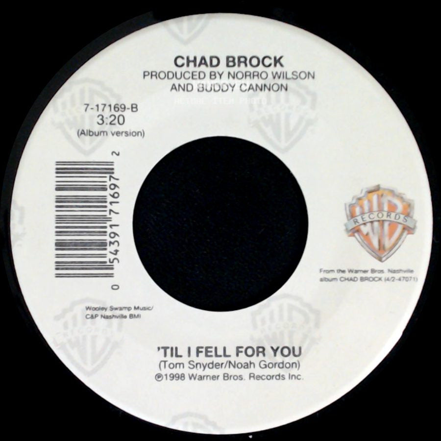 Chad Brock - Evangeline / 'til I Fell For You side B