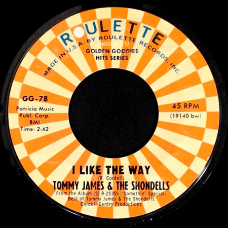 Tommy James & The Shondells - Mirage / I Like The Way side B