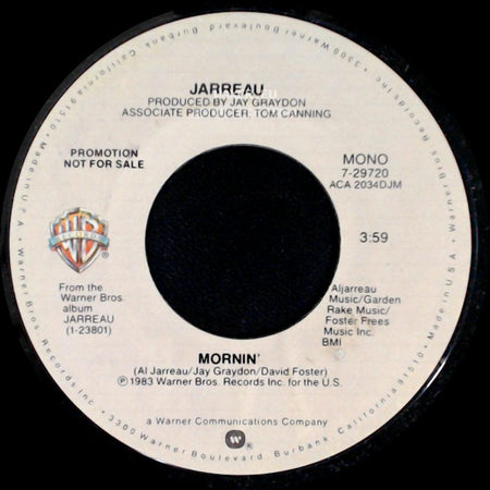 Jarreau - Mornin' / Mornin' side B