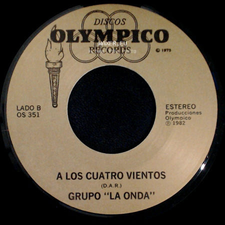 Grupo "La Onda" - Contrabando De Nogales / A Los Cuatro Vientos side B