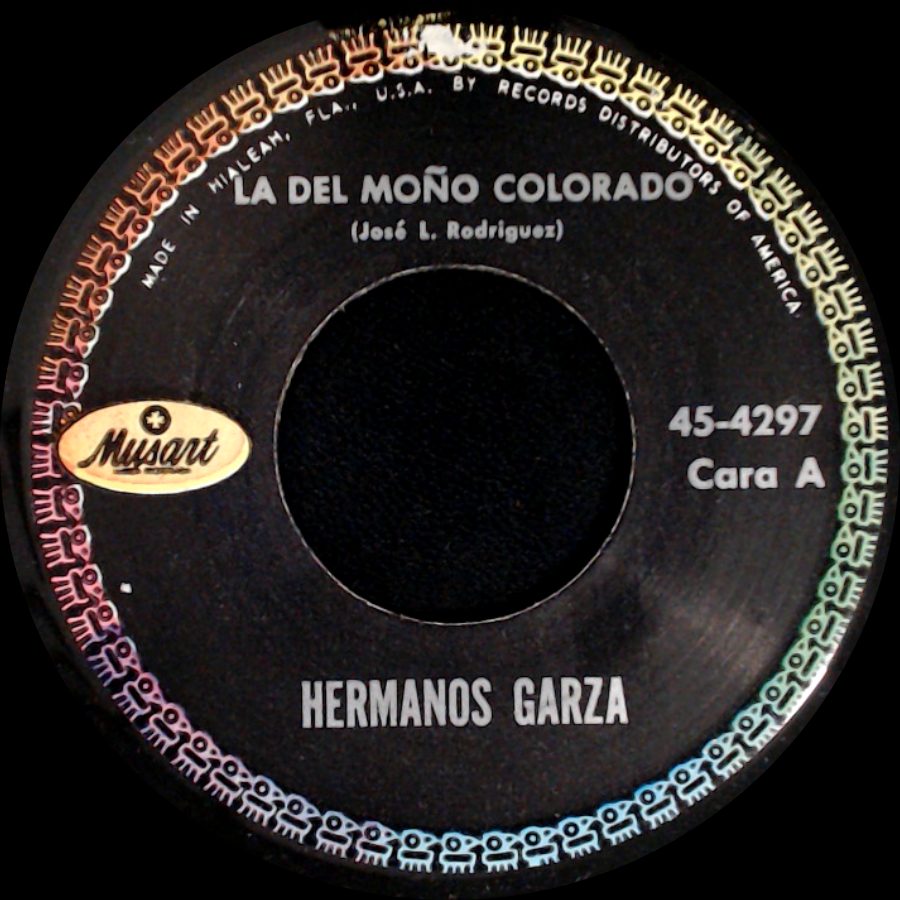 Hermanos Garza - La Del Moño Colorado / El Ruletero side A