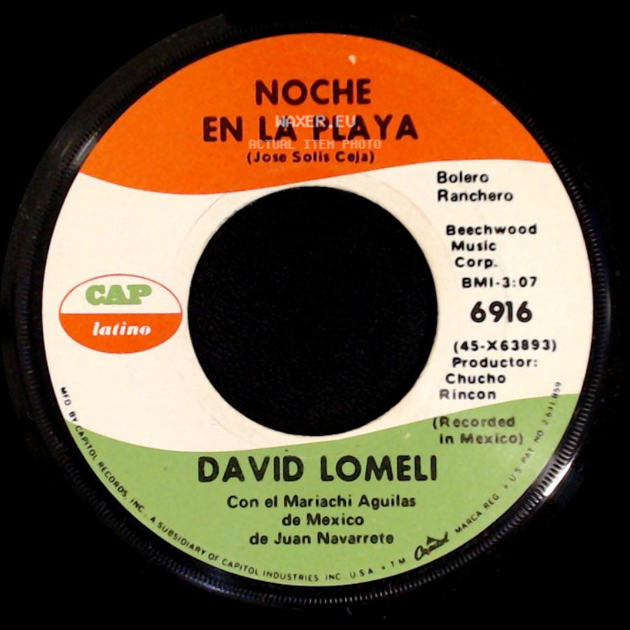 David Lomeli - Noche En La Playa / Muchacho side A