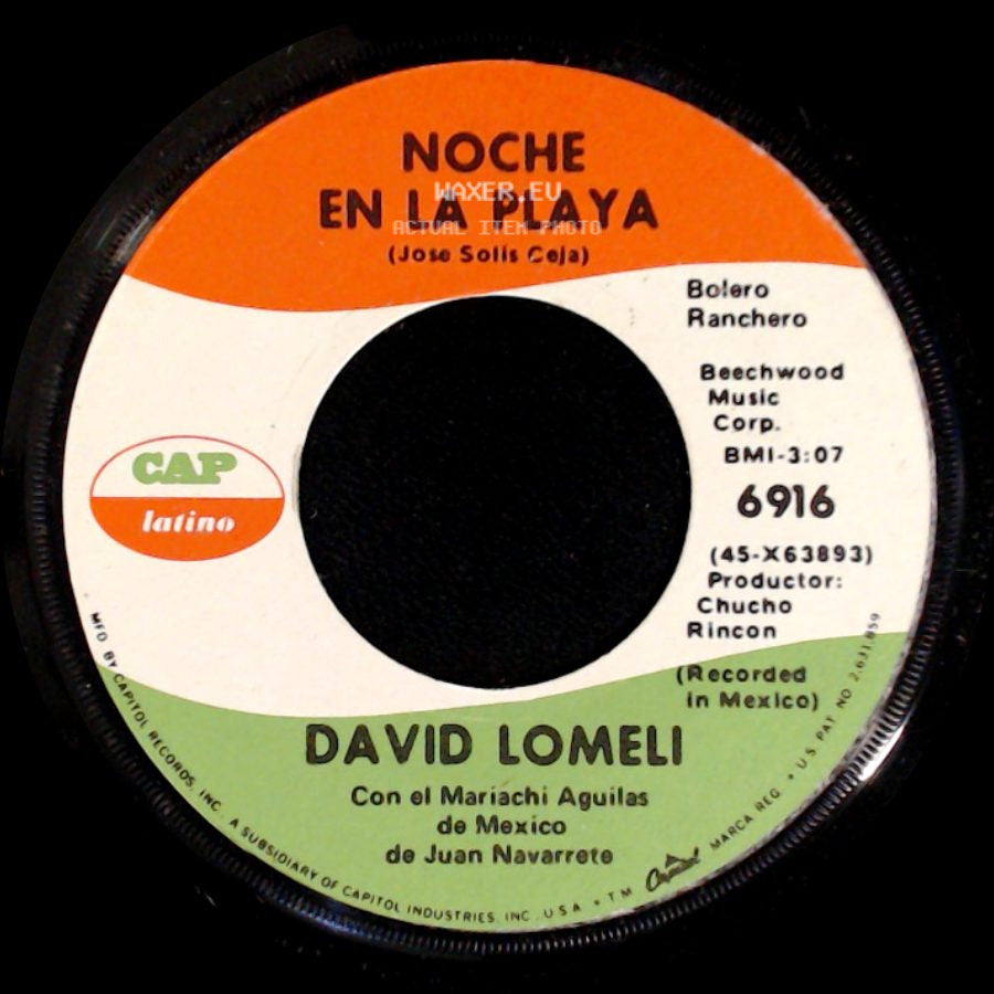 David Lomeli - Noche En La Playa / Muchacho side A