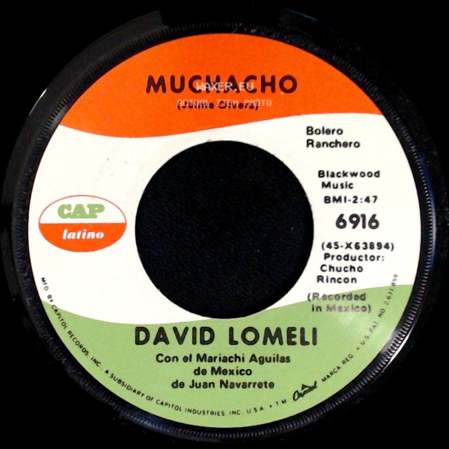 David Lomeli - Noche En La Playa / Muchacho side B