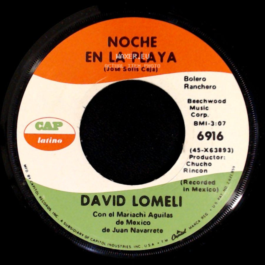David Lomeli - Noche En La Playa / Muchacho side A